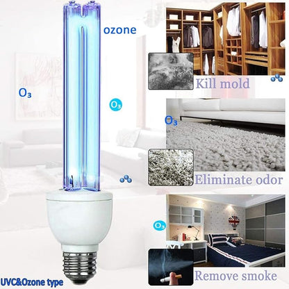 BAIMNOCM UV Light Bulb, UV-C Light Bulb 25 Watt E26 Base, One Bulb Ozone and