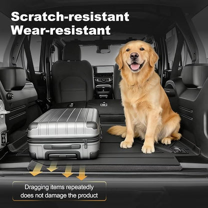 Cargo Mat fit for 2018-2026 Jeep Wrangler JL 4X4 with OEM Subwoofer, All-Weather Guard Trunk Mat Cargo Liners Heavy Duty Waterproof Odorless Durable Wrangler JL 4 Door - NOT FIT 4XE OR JK
