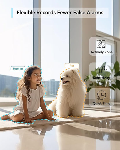 blurams Pet Camera, 2K Security Camera Indoor, Dog Camera