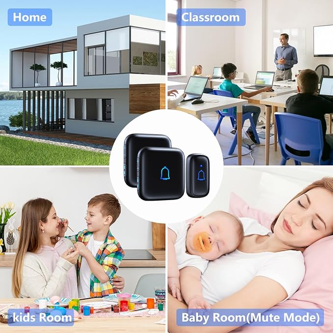 Wireless Doorbell 1000 Feet