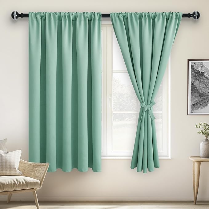 JIUZHEN Blackout Curtains for Bedroom