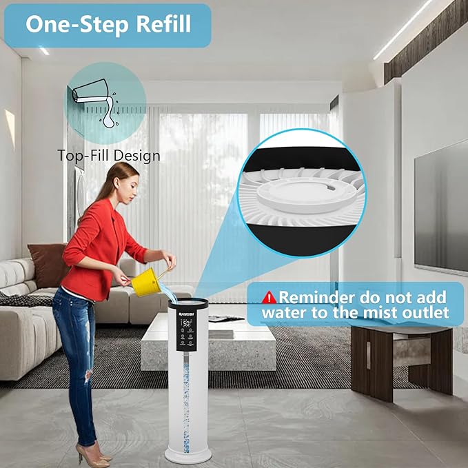 SAYDSI Humidifier, 3.4Gal Smart Humidifier