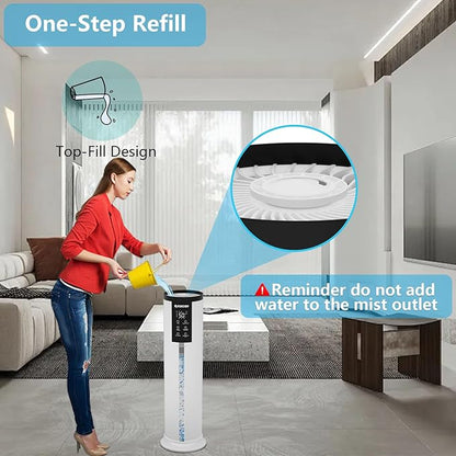 SAYDSI Humidifier, 3.4Gal Smart Humidifier