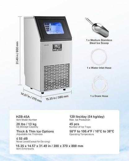 VEVOR Commercial Ice Maker Machine