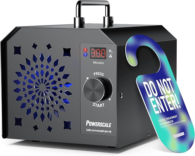 PowerScale Ozone Generator 90, 000mg/h O3 Intelligent Control Ozone Odor