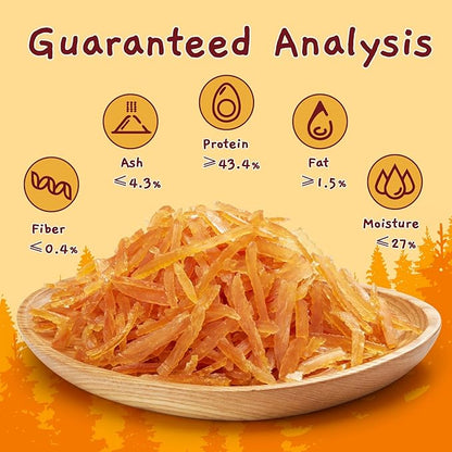 Jungle Calling Soft Training Treats for Small Dog and Cats, Mini Chicken Strips Puppy Training Edible Snacks Easy to Digest, Grain Free