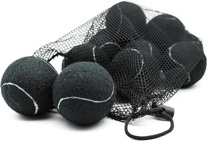 Magicorange Tennis Balls, 12 Pack Advanced Training Tennis Balls Practice Balls, Come with Mesh Bag for Easy Transport, Good for Beginner Training Ball
