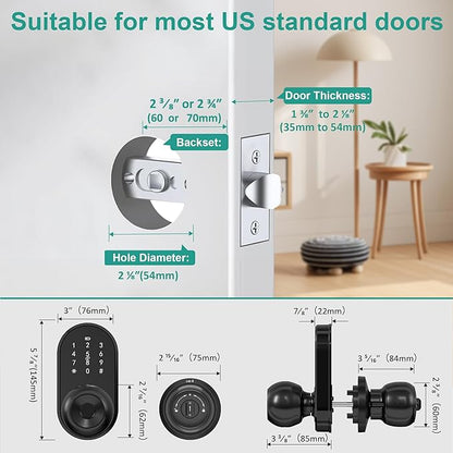 Smart Door Lock Keyless Entry Door Lock