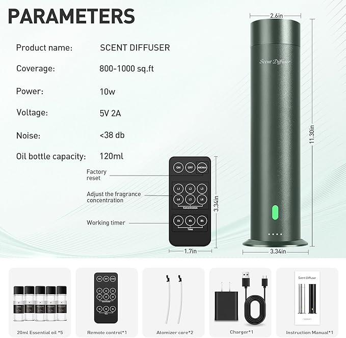 Waterless Scent Diffuser Starter Kit