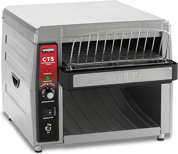 Waring Commercial CTS1000 Coneyer Toaster, 450 Slices per hour, 5-15 Phase Plug