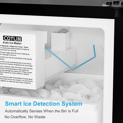 COTLIN Drainless Under Counter Ice Maker 15" W