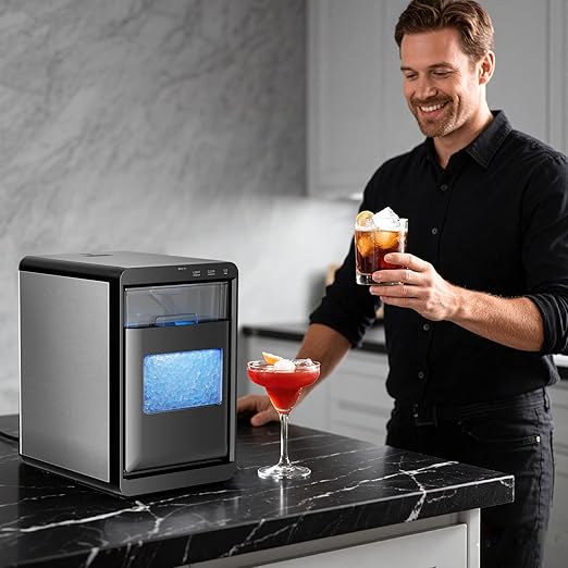 Antarctic Star Nugget Ice Maker Countertop - 44LB/Day