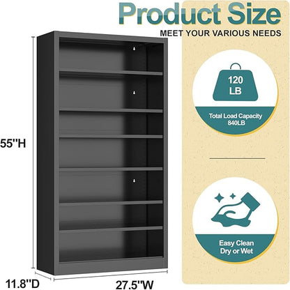 6-Tier Adjustable Steel Garage Storage Shelf