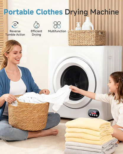 2.65 Cu.Ft Portable Clothes Dryer - 1400W Clothes Dryer