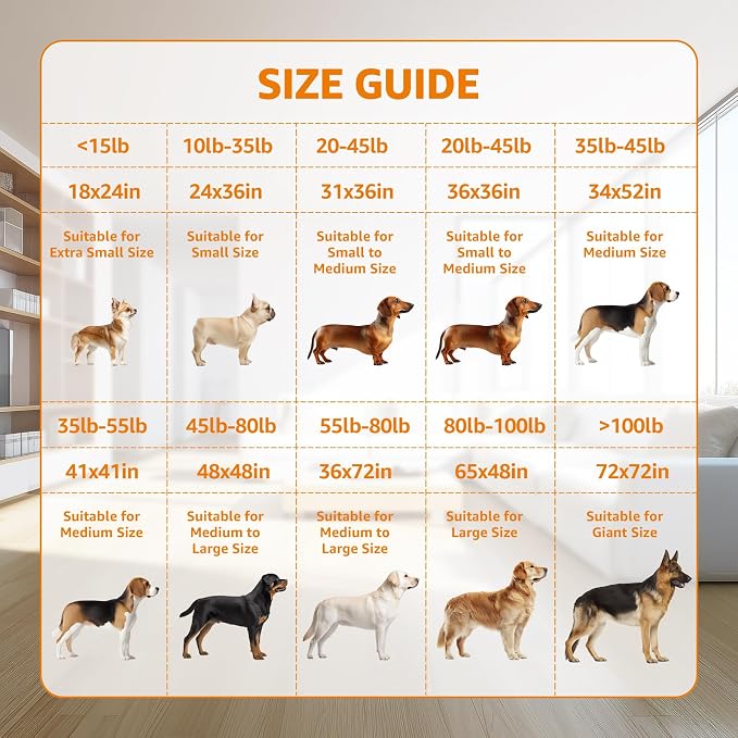 Washable Pee Pads for Dogs, 2 Pack Non-Slip Reusable Puppy Pads 36x36 | Absorbent, Bone Print, Machine Wash Whelping Pads, Dog Mats for Senior Dog, Floor Protector, Crate, Potty Training