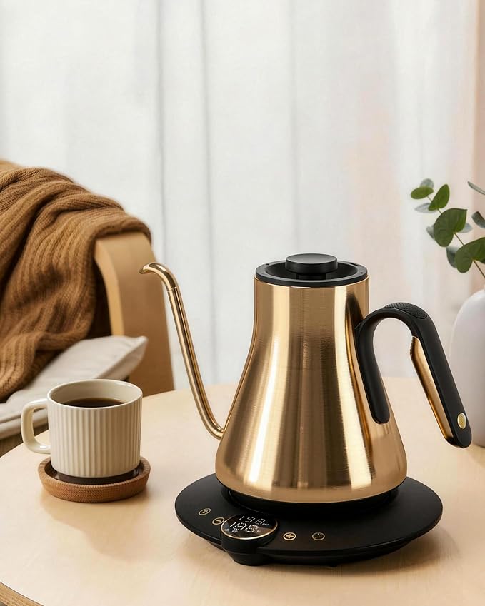 Cocinare FLOW B9 Gooseneck Electric Kettle, Precise Temperature Control