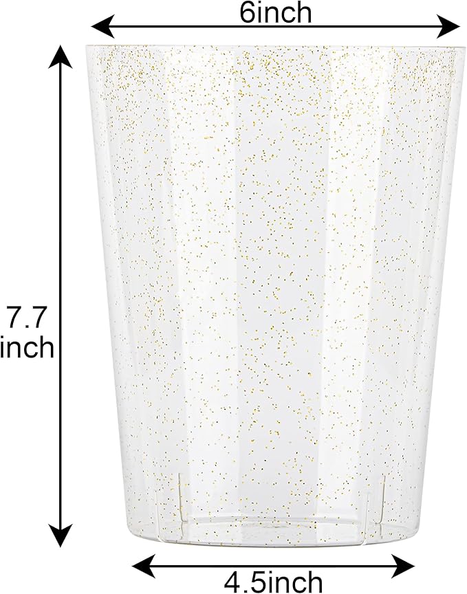 Tiawudi 12 Pack Plastic Ice Bucket