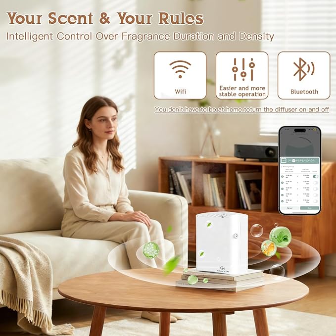 Waterless Essential Oil Diffuser HVAC Scent Machine