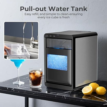 Antarctic Star Nugget Ice Maker Countertop - 44LB/Day
