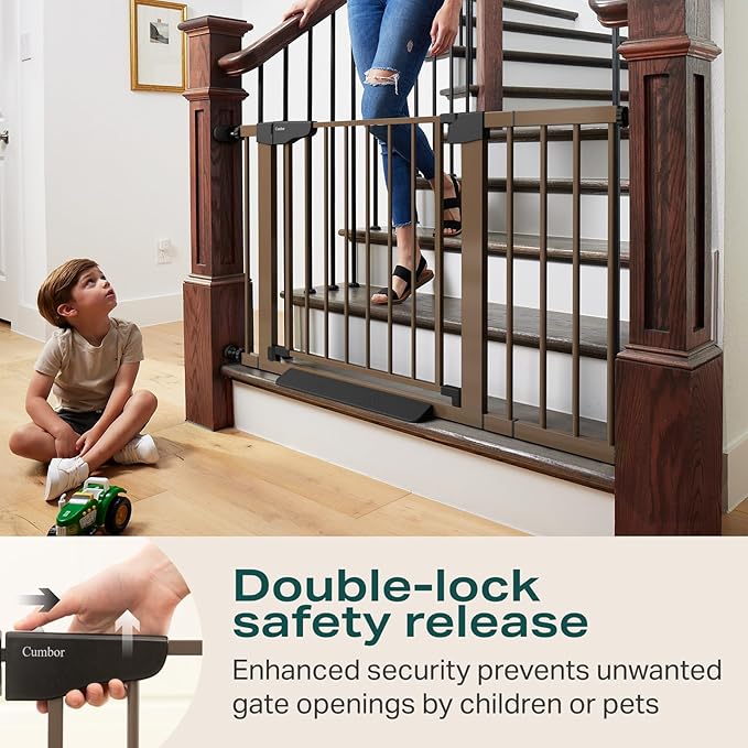 Cumbor 2 Pack 29.7-46" Baby Gate