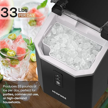 ICEPURE Nugget Ice Makers Countertop