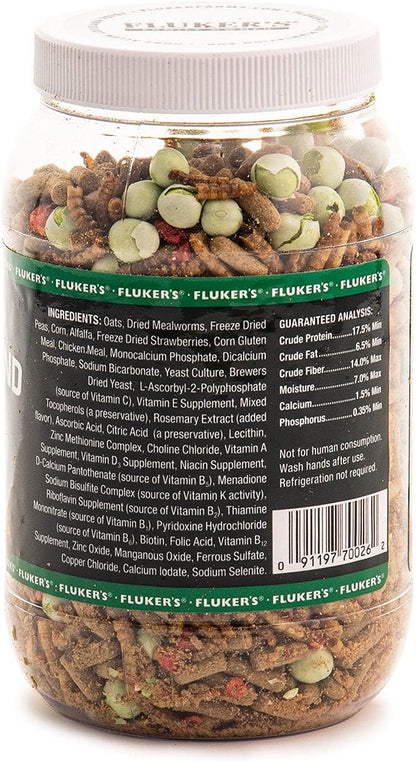 Fluker's Buffet Blend Box Turtle Diet, Insects, Veggies and Fruit with Fortified Pellets, 6.5 oz