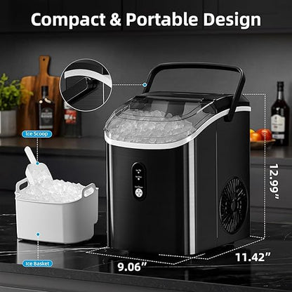 Antarctic Star Nugget Ice Maker Countertop