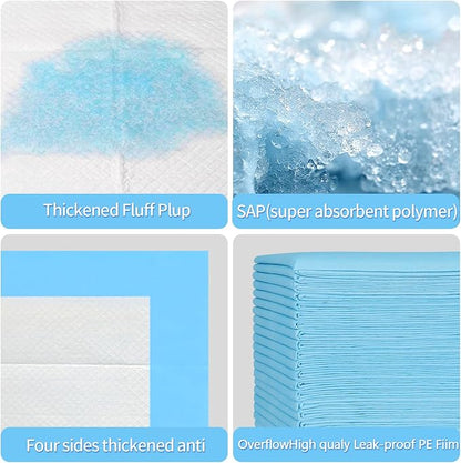 Large Pee Pads for Dogs 31"x47", 40count, Super Absorbent