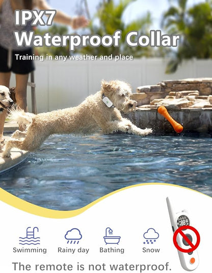 MIMOFPET Wireless Dog Fence for 2 Dogs