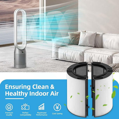 2-in-1 360° Combi Glass Carbon Replacement Filter