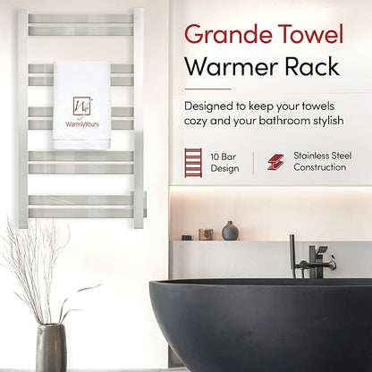 WarmlyYours Heated Towel Warmer