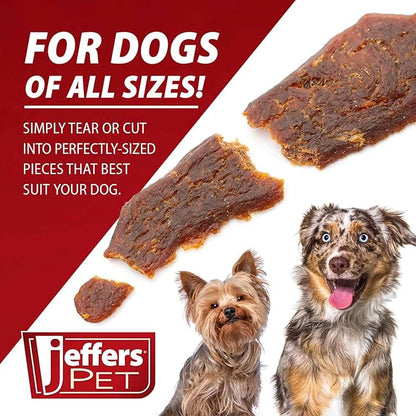 Jeffers Chicken Jerky Dog Treats, 24 oz Bag – Limited Ingredient, Healthy Training Snack, Grain Free, High Protein, 100% Real Chicken, Natural Made in USA, Perfect for Halloween & Christmas - 1 Pack