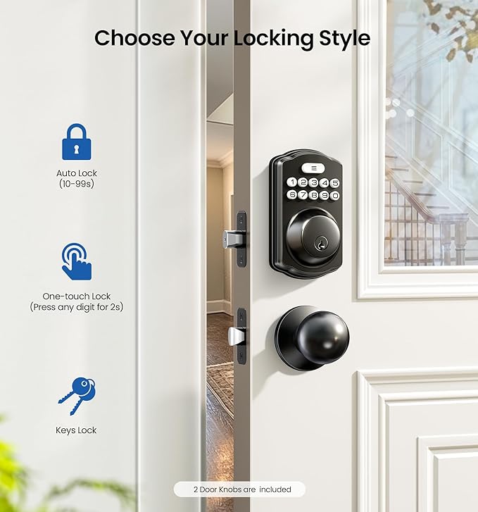 Veise Keyless Entry Door Lock