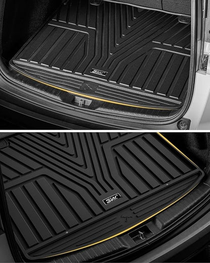 3W Floor Mats & Cargo Liner Fit for Honda HR-V 2023-2026 & Acura ADX 2025 2026, Honda HRV Accessories TPE Custom Fit Floor Liner and Cargo Liner Mat (Include Hybrid) (Not fit Premium Audio System)