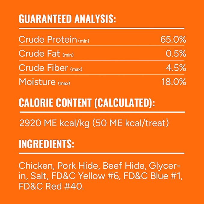 Good 'n' Fun Triple Flavor Wings, 24 Ounces, Rawhide Snack for All Dogs Made with Real Chicken, Pork Hide and Beef Hide