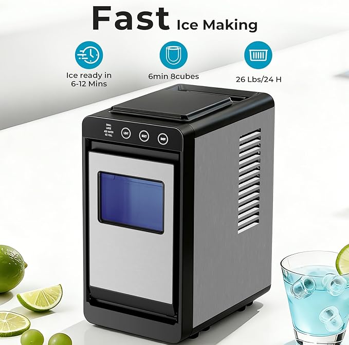 Antarctic Star Countertop Ice Maker Machine