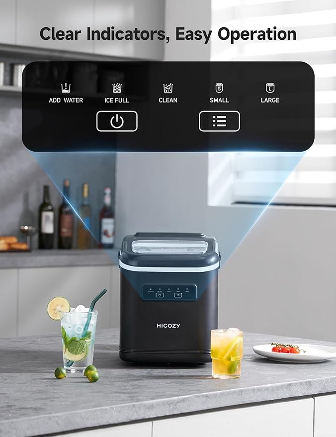 Hicozy Countertop Ice Maker