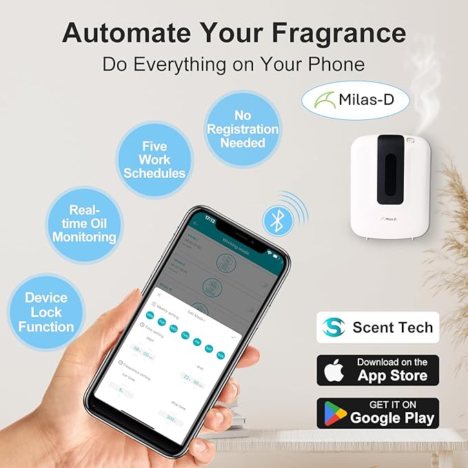 Waterless Essential Oil Diffuser