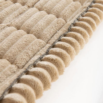 Non Slip Fuzzy Pet Couch Covers for Sofa, Washable Couch Cushion Covers for Dogs(Brown 70 x120cm)