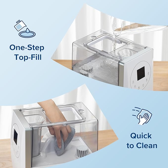 LEVOIT LV600S Smart Warm and Cool Mist Humidifiers