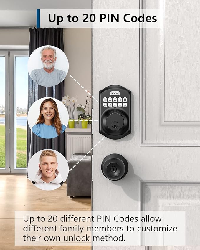 TEEHO TE001 Keyless Entry Door Lock