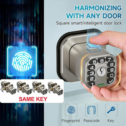 Fingerprint Door knob, Smart Biometric Door Lock