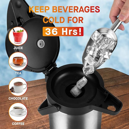 Airpot Coffee Dispenser with Pump