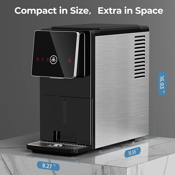 Nugget Ice Makers Countertop, Portable Ice Maker