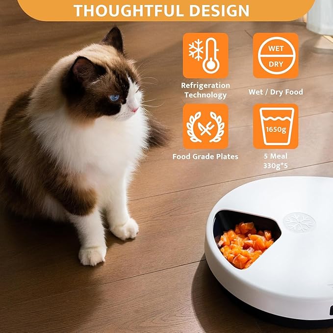UBPET Cat Wet Food Automatic Feeder
