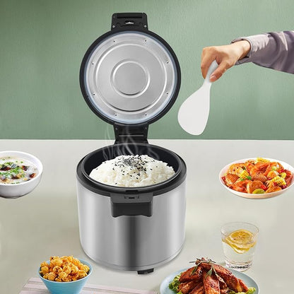 Commercial Rice Warmer, 23L/24.3Qt Electric Food Warmer, 105W Electric Soup