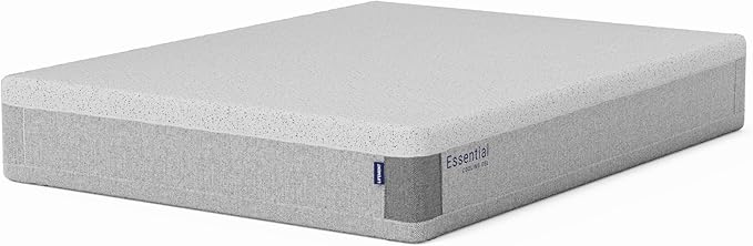 LIFEMENT, Essential 12 Inch Copper Infused Cooling Gel Memory Foam Mattress, Medium Firm, Fiberglass Free, Pressure Relief, Safe & Certified Foams & Cover (Gray, Queen (U.S. Standard), 12, Inches)