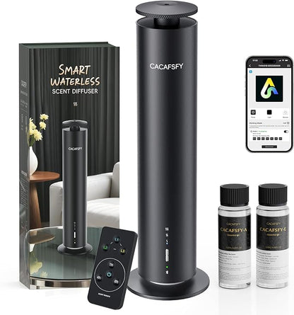 The CACAFSFY Waterless Scent Diffuser Starter Kit -Include 2x120ml Essential