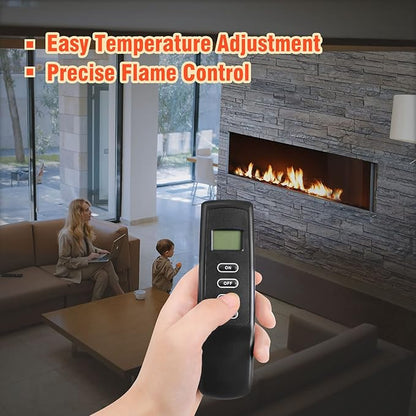Upgraded Fireplace Remote Control Kit, Fit