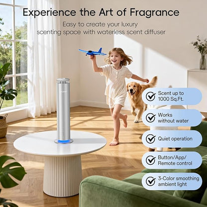 The CACAFSFY Waterless Scent Diffuser Starter Kit